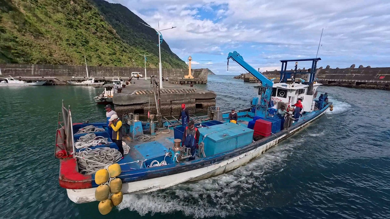 完整版一次看完南澳南北兩網定置漁場出港、進港、搶魚實況