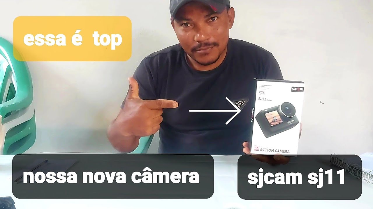 Unbox  E Apresentação da ACTION CAMERA da SJCAM.  SJ11 ACTIVE  custo X benefício  uma ótima opção.