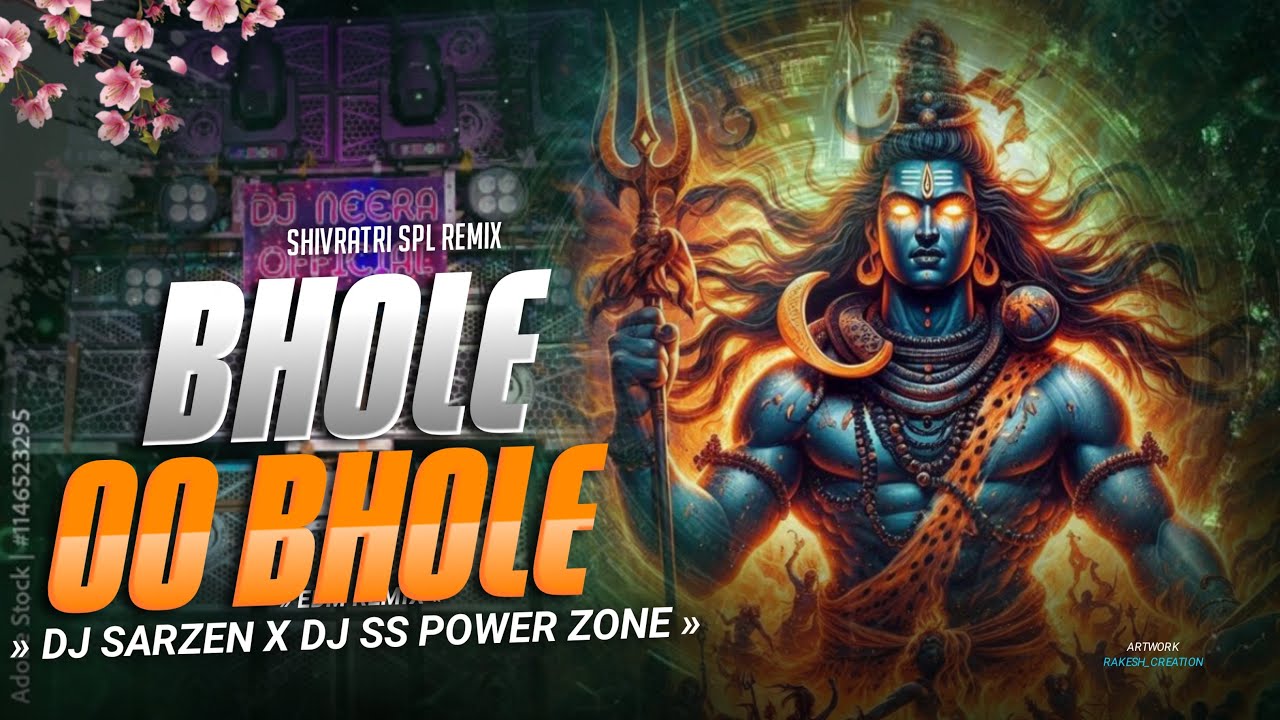 DJ SARZEN SONG | BHOLE O BHOLE | SOUND CHECK ☠️ | SHIVRATRI SPL💥| DJ SARZEN X DJ SS POWER X DJ ROCKY