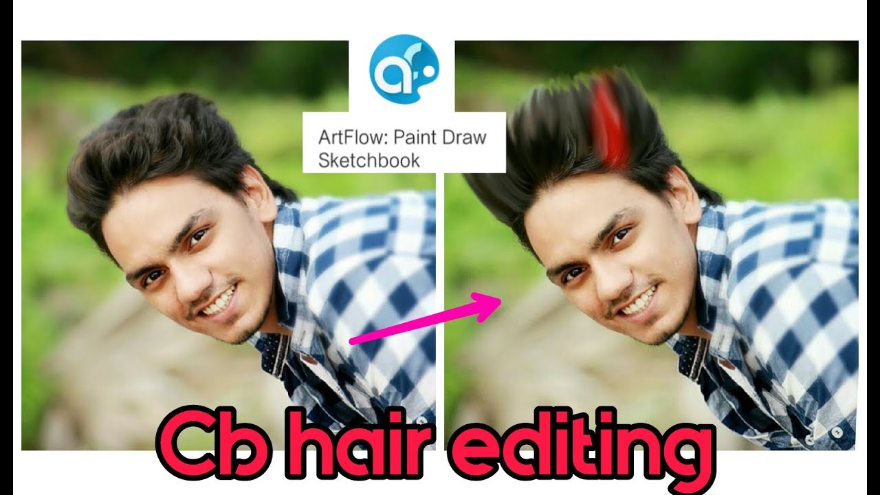 Real cb edit hair app step by step Editing