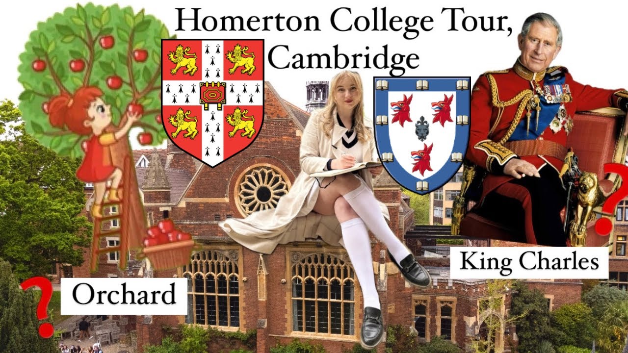 Homerton College Cambridge 31 Tour: Orchard, King Charles and Two Formal Halls