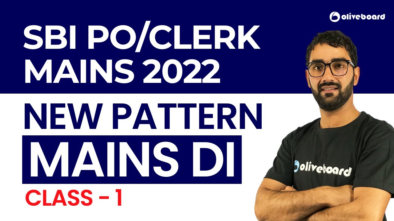 New Pattern Mains Level DI | Class - 1 | SBI PO Mains DI | SBI Clerk Mains DI | By Umer Sir