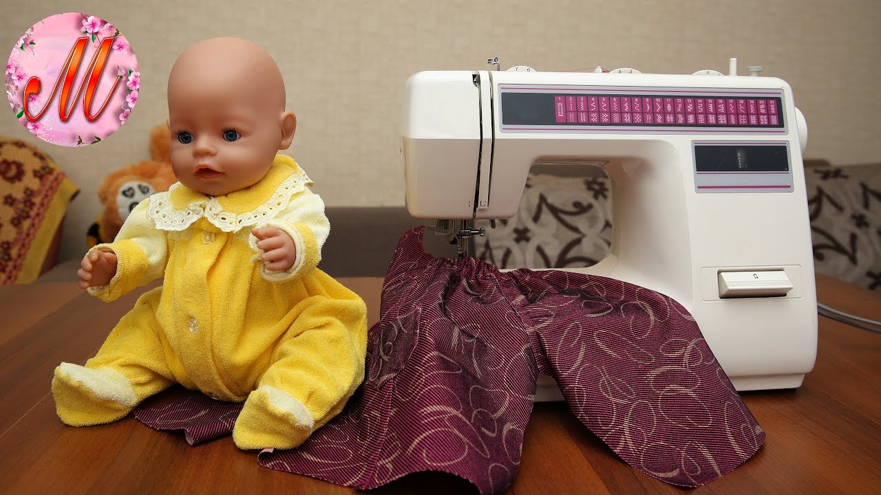 Шьем профессионально джинсы на Беби  Бон часть 2