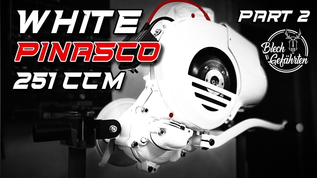 Pinasco 251 ccm Masterkit in WEI&szlig; | Kompletter Aufbau Step by Step | Vespa T5 | Teil 2