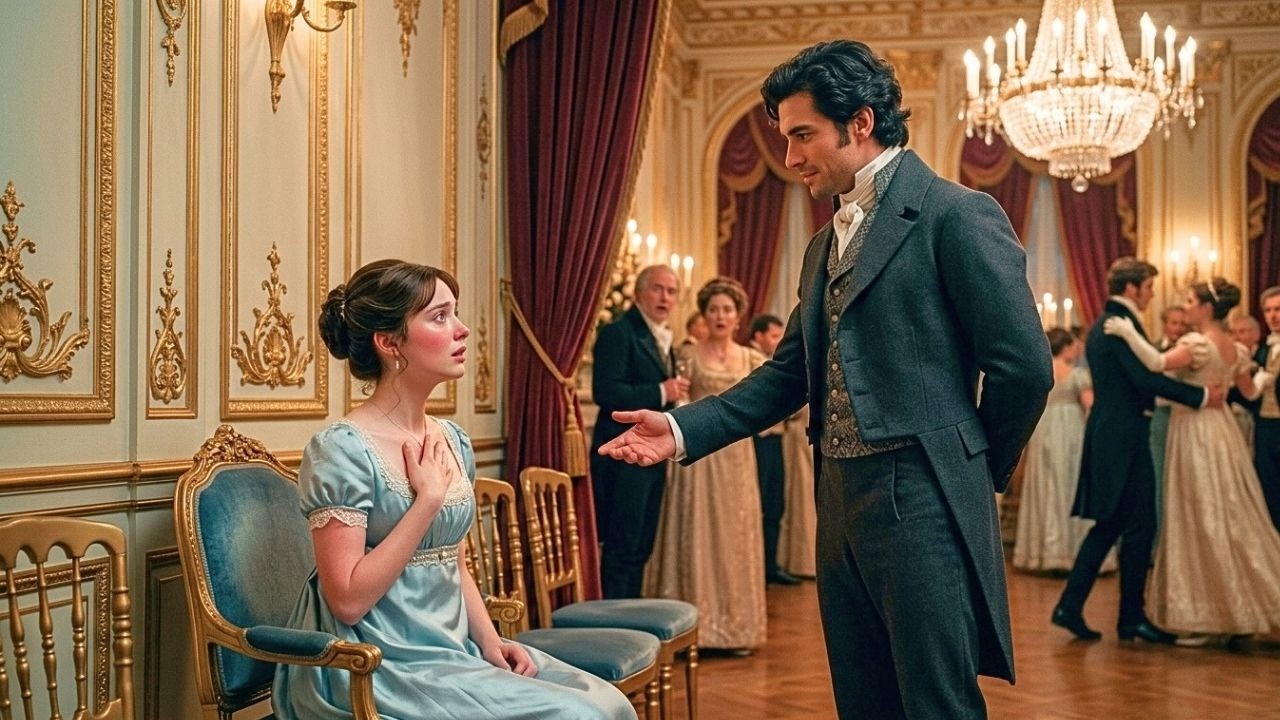 SHE WAS THE ONLY GUEST WITH NO PARTNER AT THE BALL—UNTIL HE STOOD AND OFFERED HIS HAND