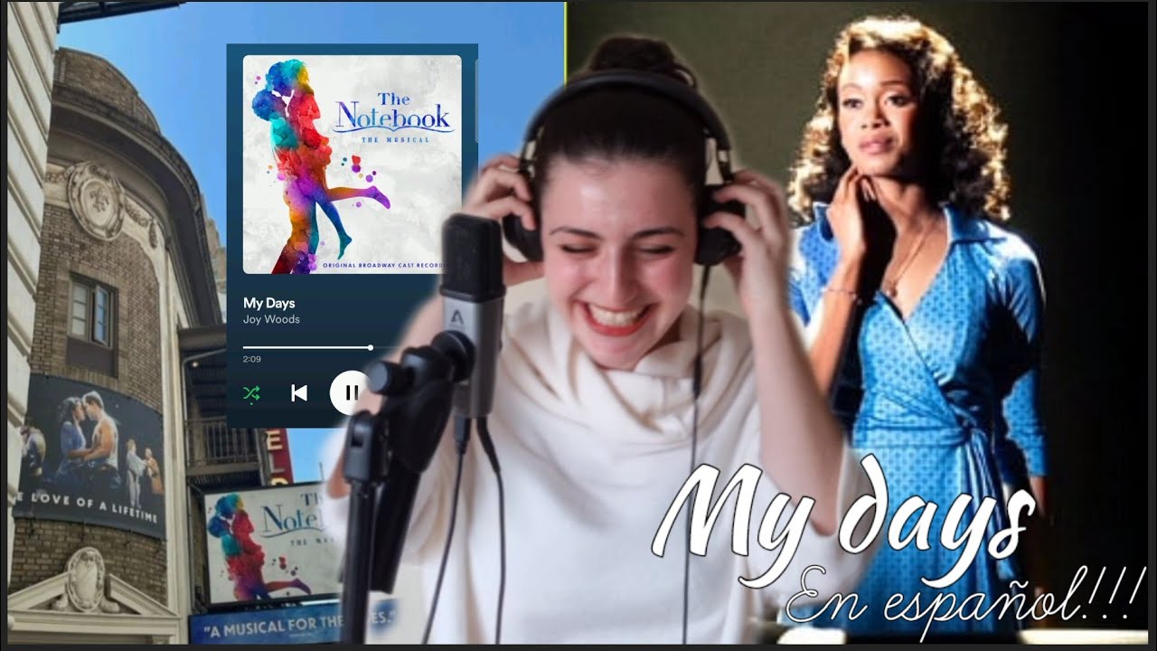 My days (the notebook) Spanish version *COVER EN ESPAÑOL*