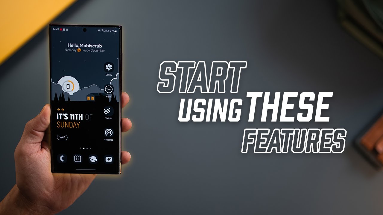 20 USEFUL But RARELY Used Galaxy Phone Features!