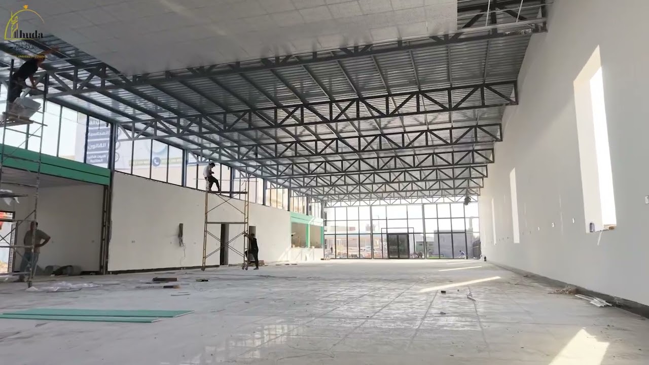 التطور العمراني لكلية الهدى الجامعة خلال فترة قصيرة
