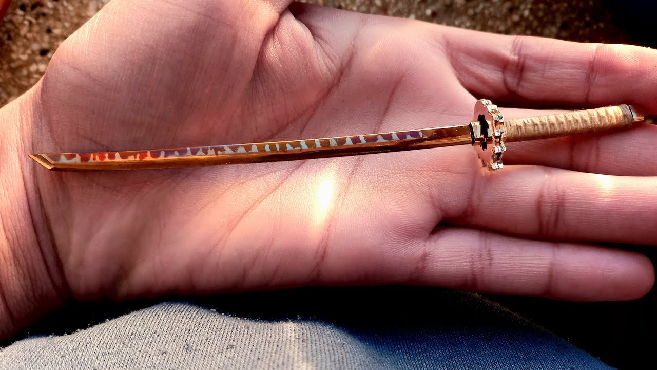 DIY Mini Rengoku's Sword