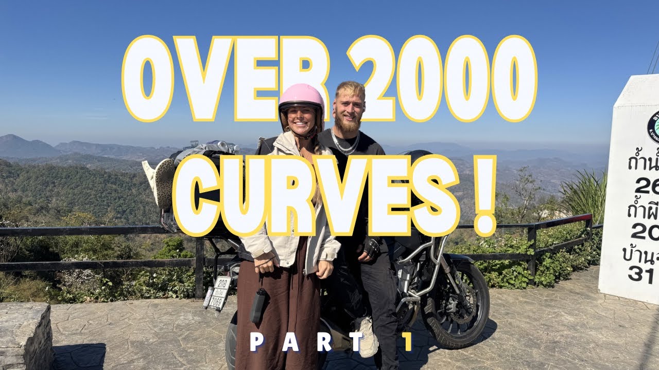 Mae Hong Son Loop Part 1 — 2,000 Curves Later 😅