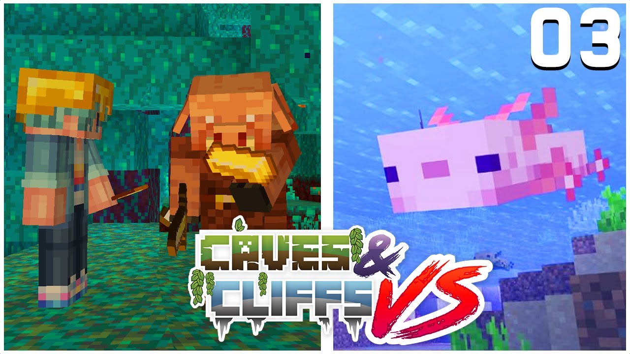 This could end horribly... - Caves & Cliffs VS - Minecraft 1.18 - Ep.3