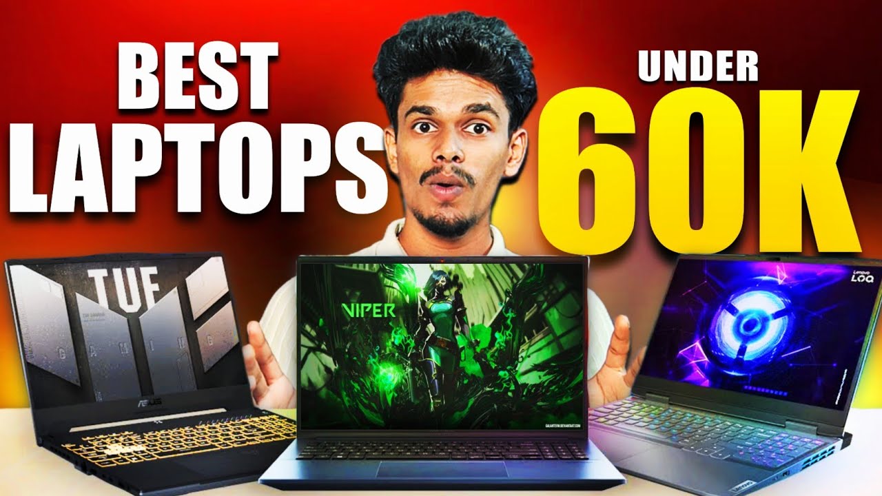 Top 4 Gaming laptops under ₹60000 in India 2024 | Detailed Review & Benchmarks