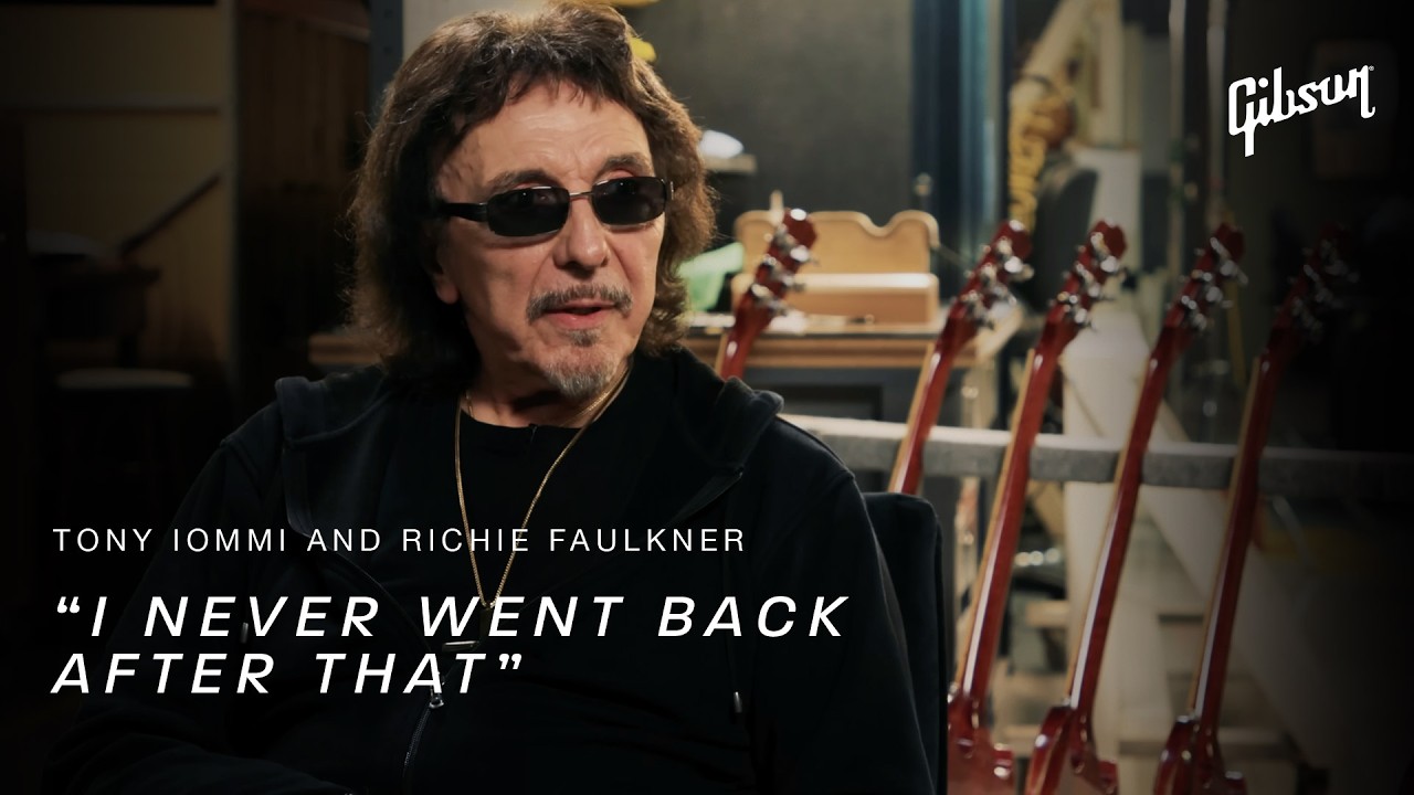 Tony Iommi tells Richie Faulkner about his first Gibson SG