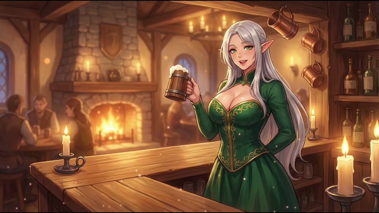 Medieval Tavern Music for Deep Sleep and Focus | Restoring the Hearth | Fantasy Bard Melodies