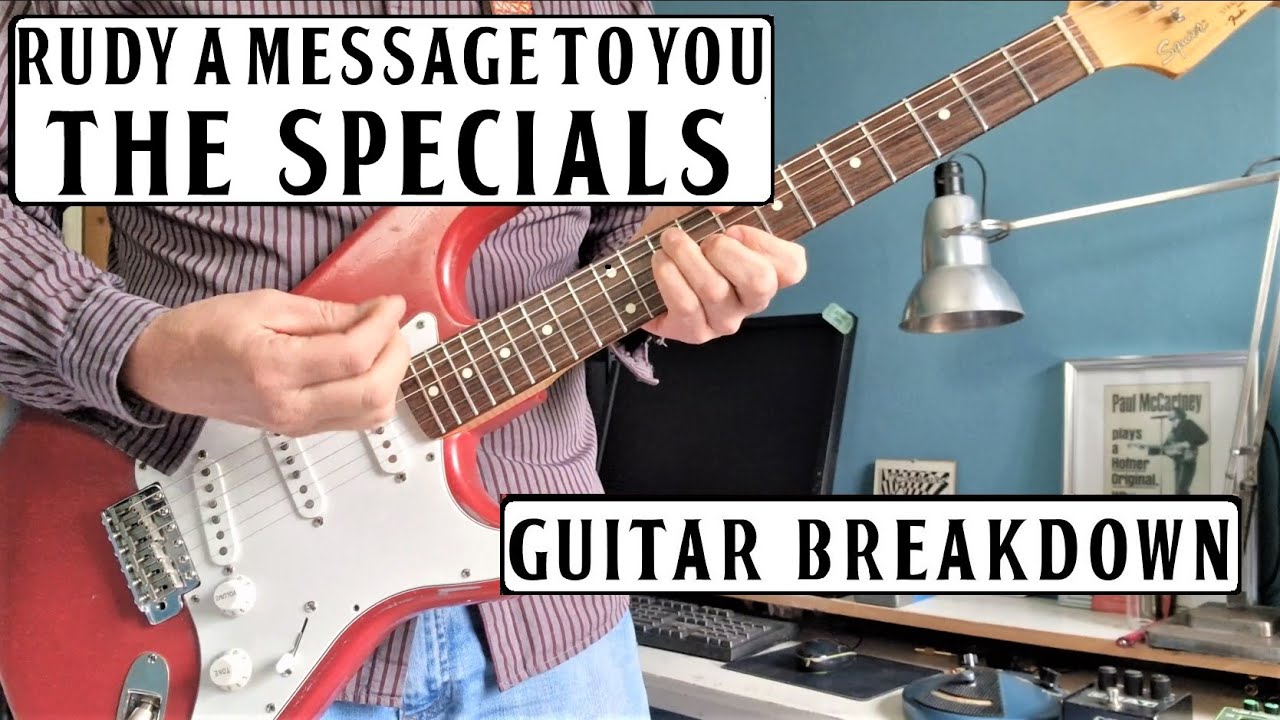 THE SPECIALS - RUDY A MESSAGE TO YOU - GUITAR BREAKDOWN - LYNVAL & RODDY..