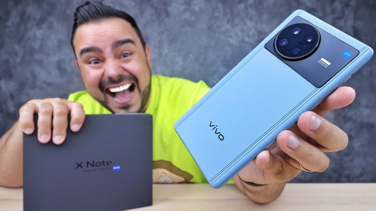 VIVO X NOTE 512GB é um MONSTRO, são 7 POLEGADAS de PURO PODER !