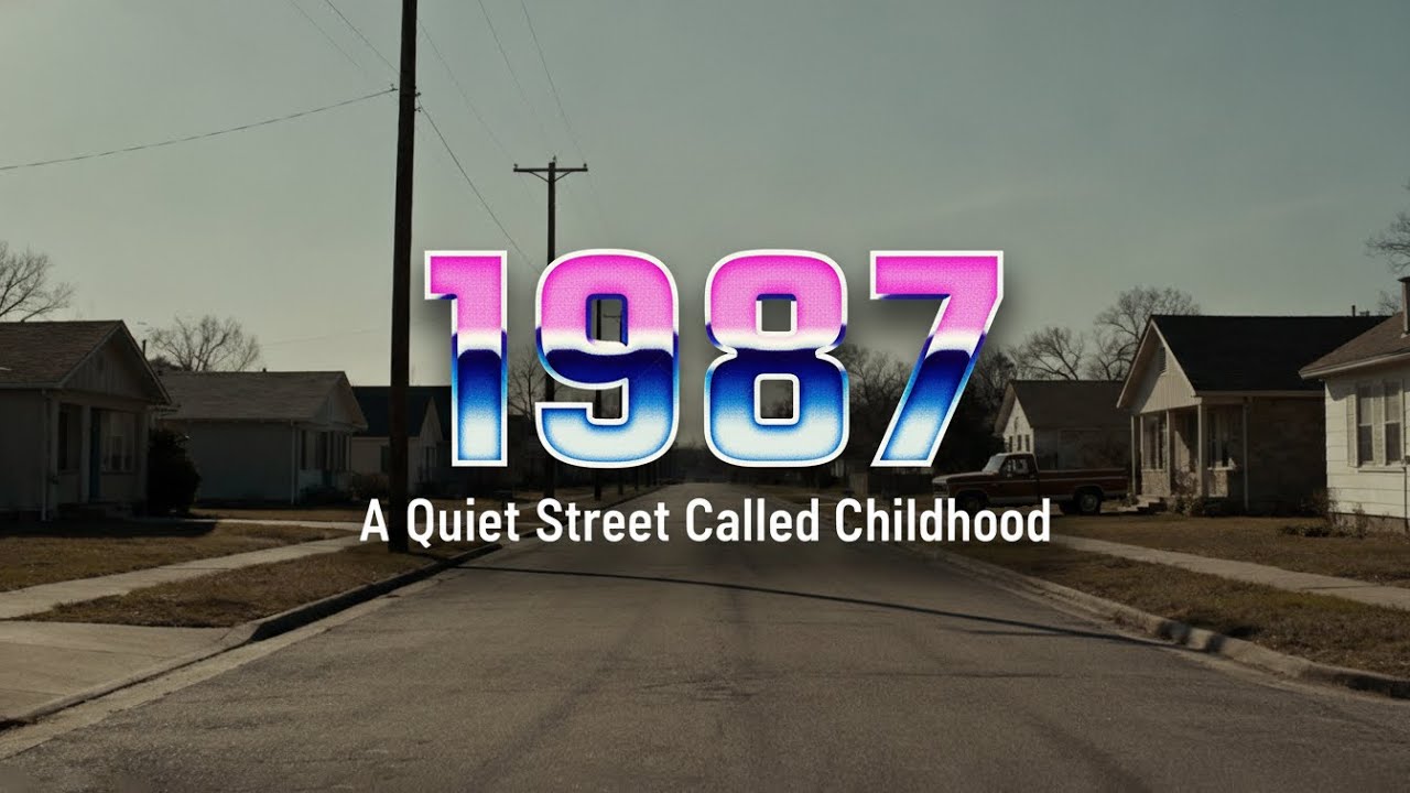 НАЗАД В 1987 — Тихая улочка по имени Детство // Ностальгический вейпорвейв-микс о детстве 80-х