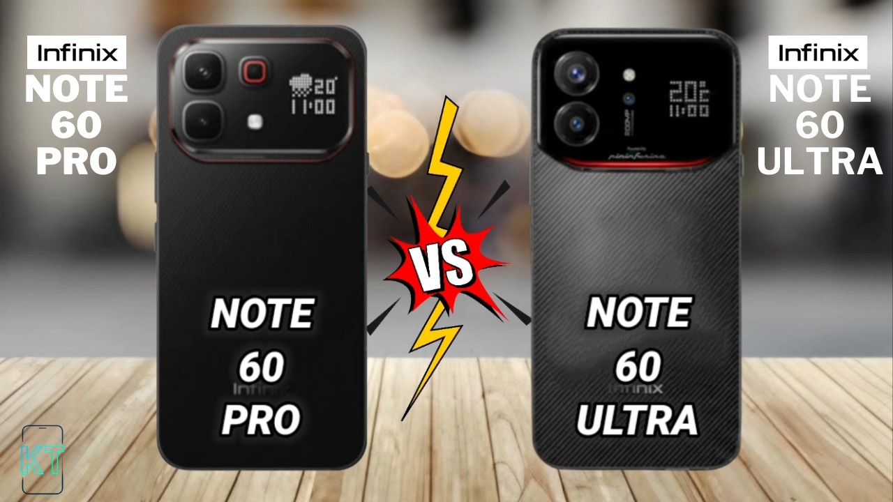 Infinix Note 60 Pro vs Infinix Note 60 Ultra