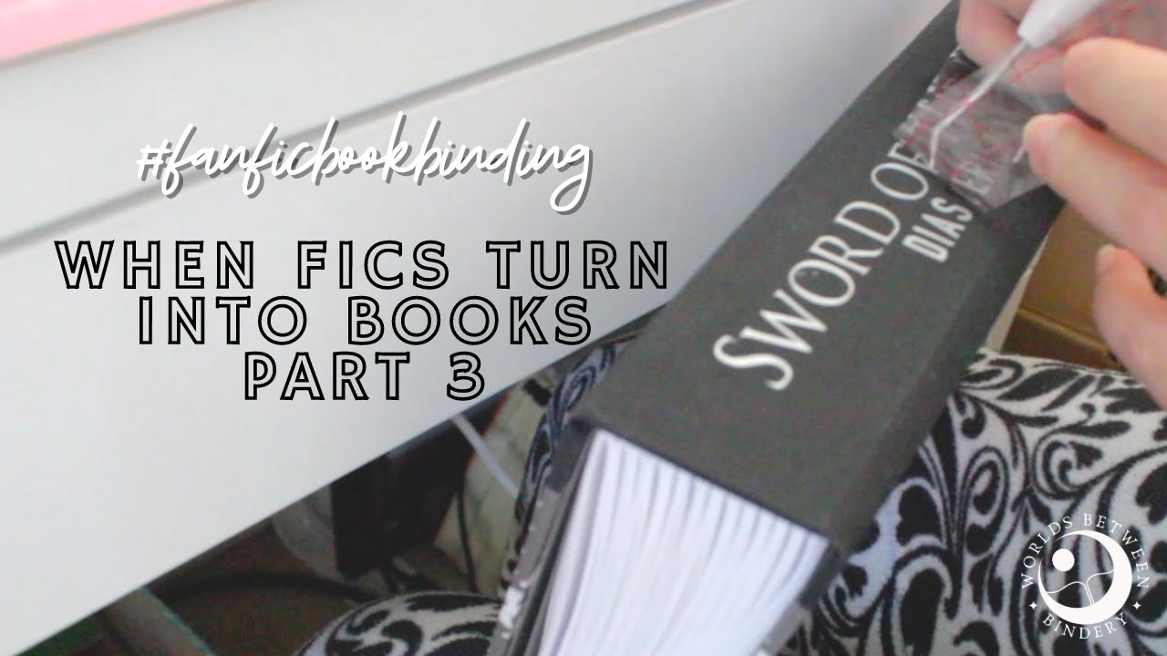 bookbinding 9 volumes - part 3 | #fanficbookbinding ASMR