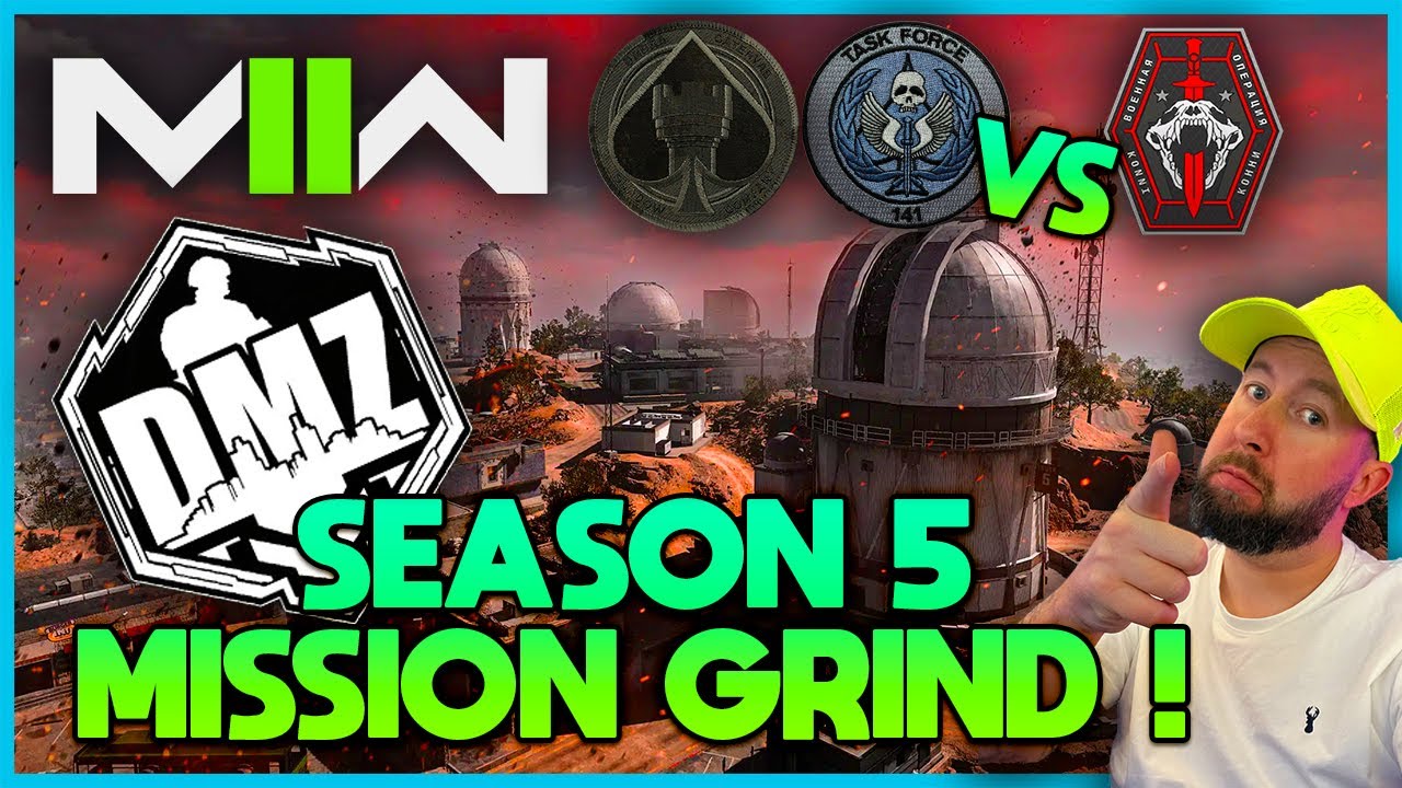 🔴MW2 SEASON 5 DMZ MISSION GRIND - LIVE !!!🔴