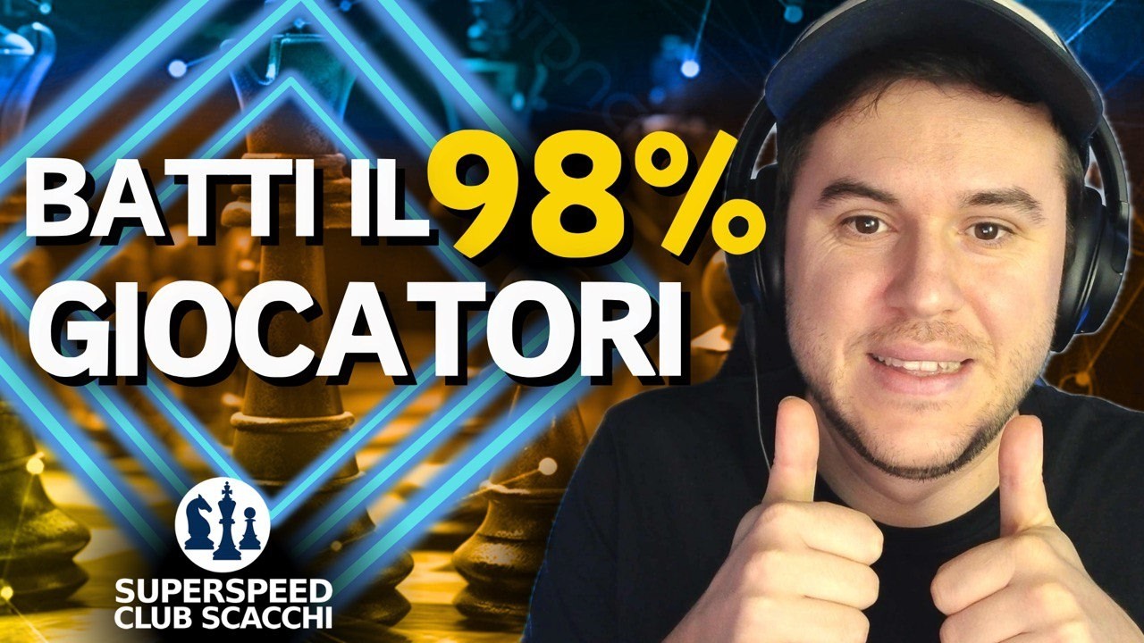 Come Battere il 98% degli Scacchisti (Apertura +Basi +Strategia +Tattica +Trucchi +Trappole)
