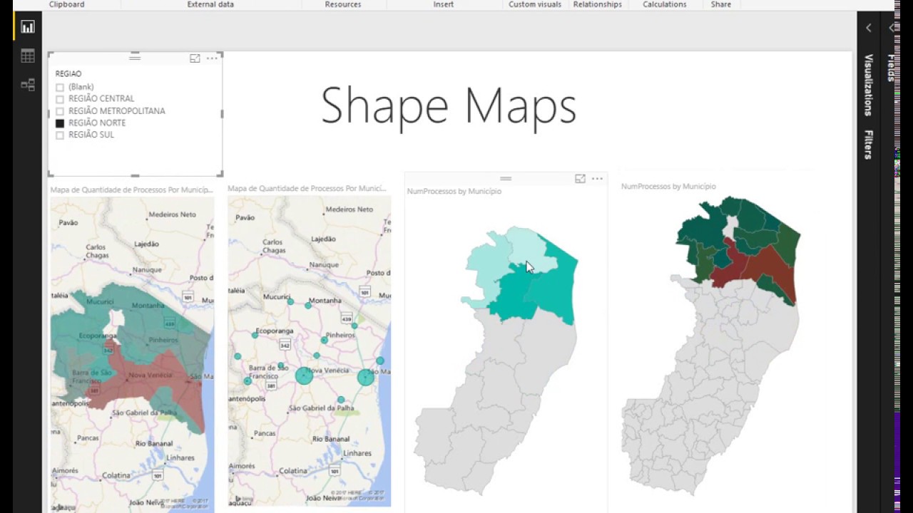 Power BI Shape Maps