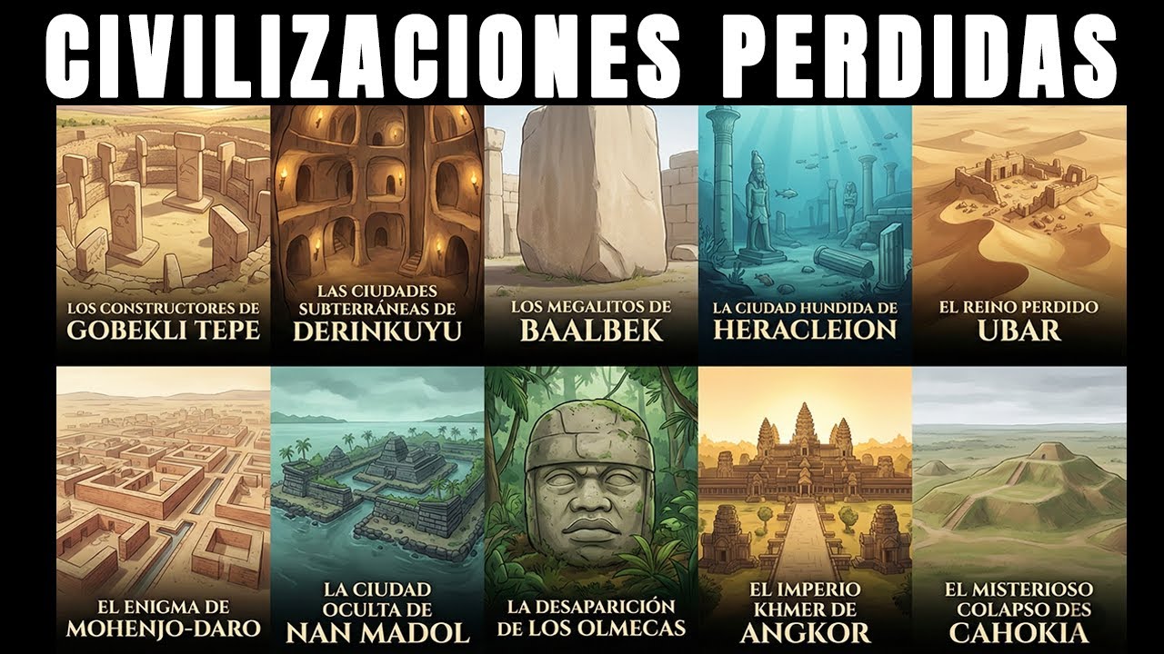 10 Civilizaciones Desaparecidas Que Cambiaron La Historia En Secreto