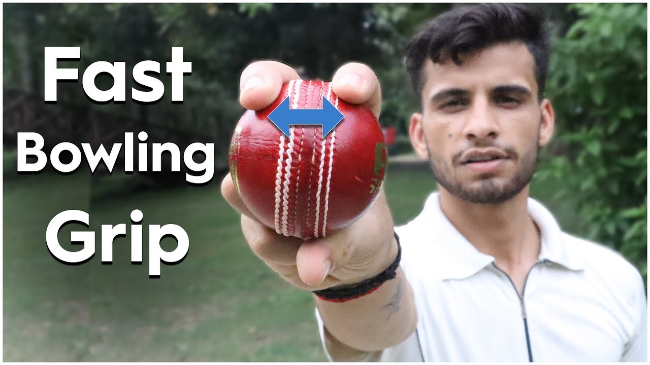 How to Grip a Cricket Ball For Fast Bowlers !! How to Bowl Faster in Cricket !!