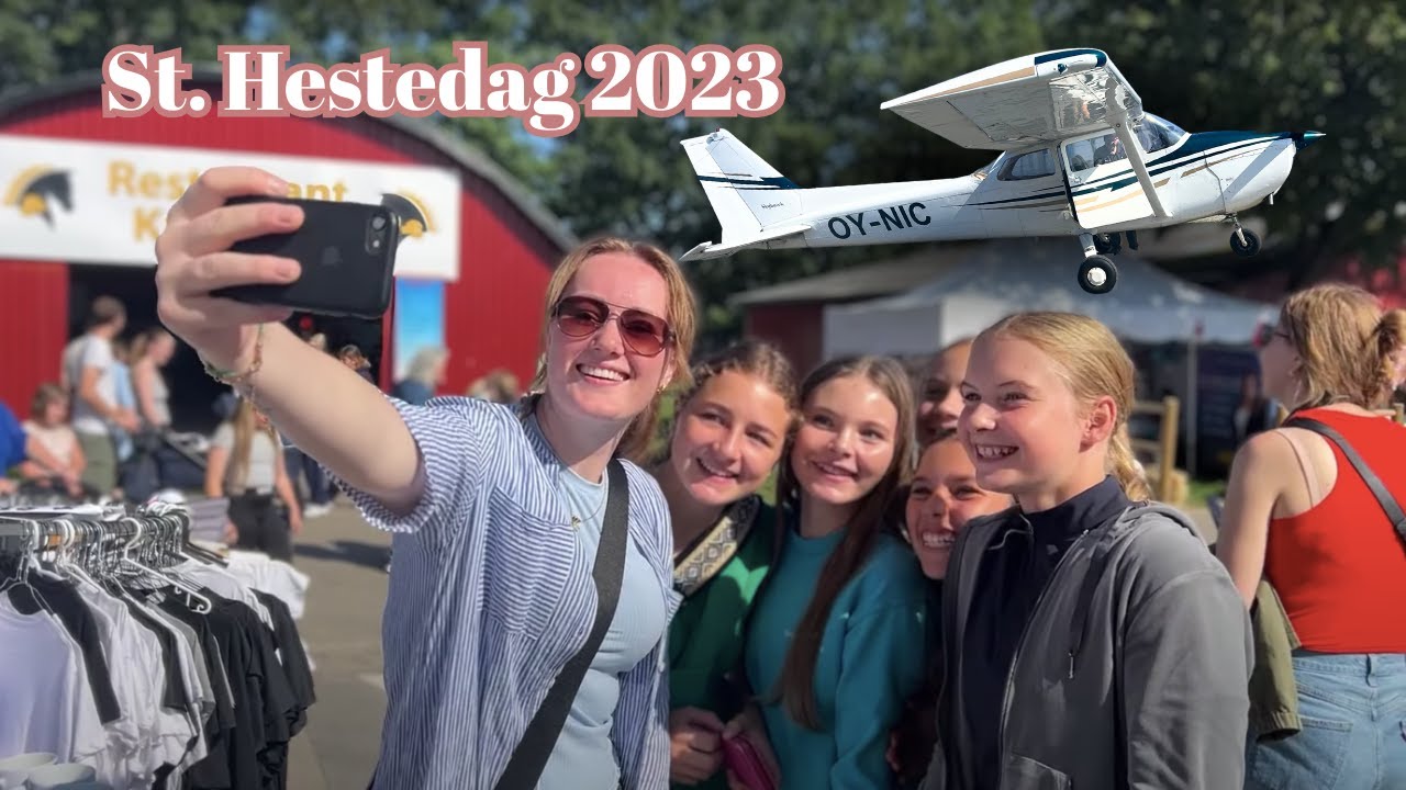 Jeg flyver henover Store Hestedag #VLOG