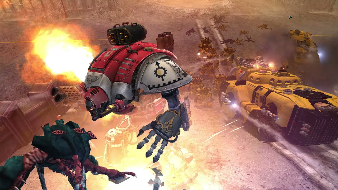 Unification Mod 2021 | Mechanicus, Deathwing & Imperial Fists vs Tyranids! - Dawn of War: Soulstorm