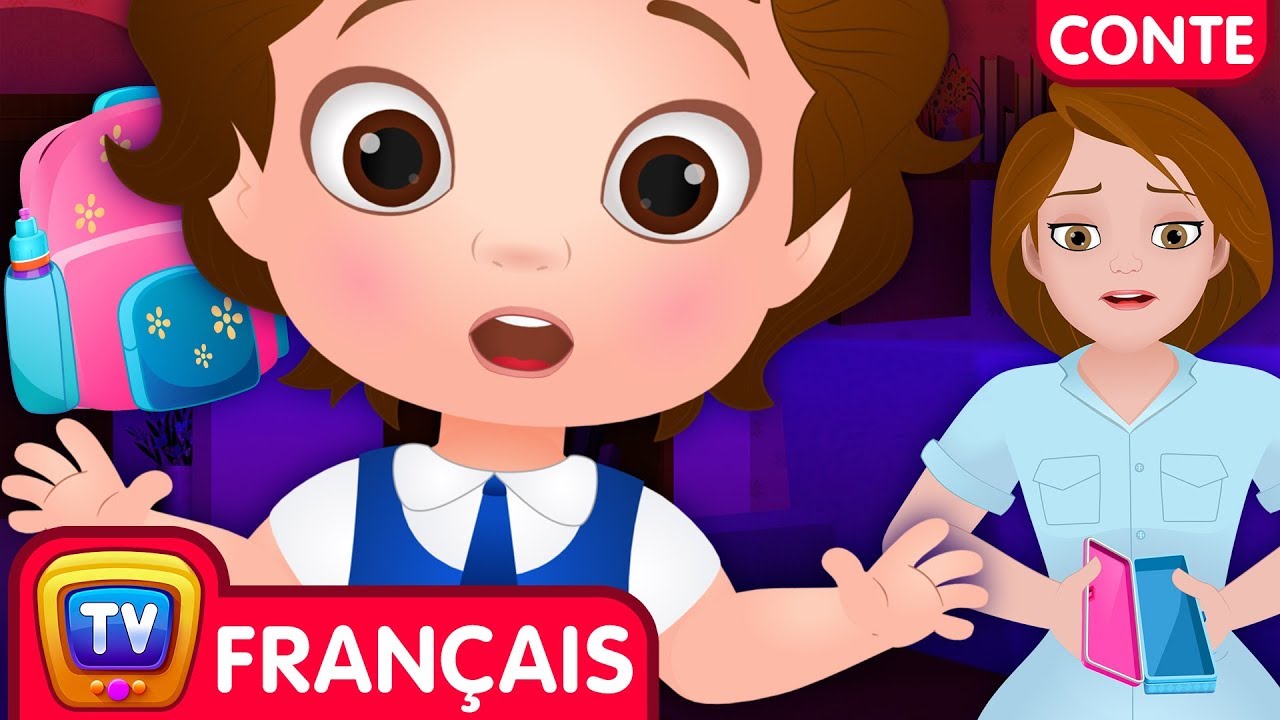 Chuchu Perd Ses Fournitures Scolaires (ChuChu Loses School Supplies) - Histoires Enchantées|ChuChuTV