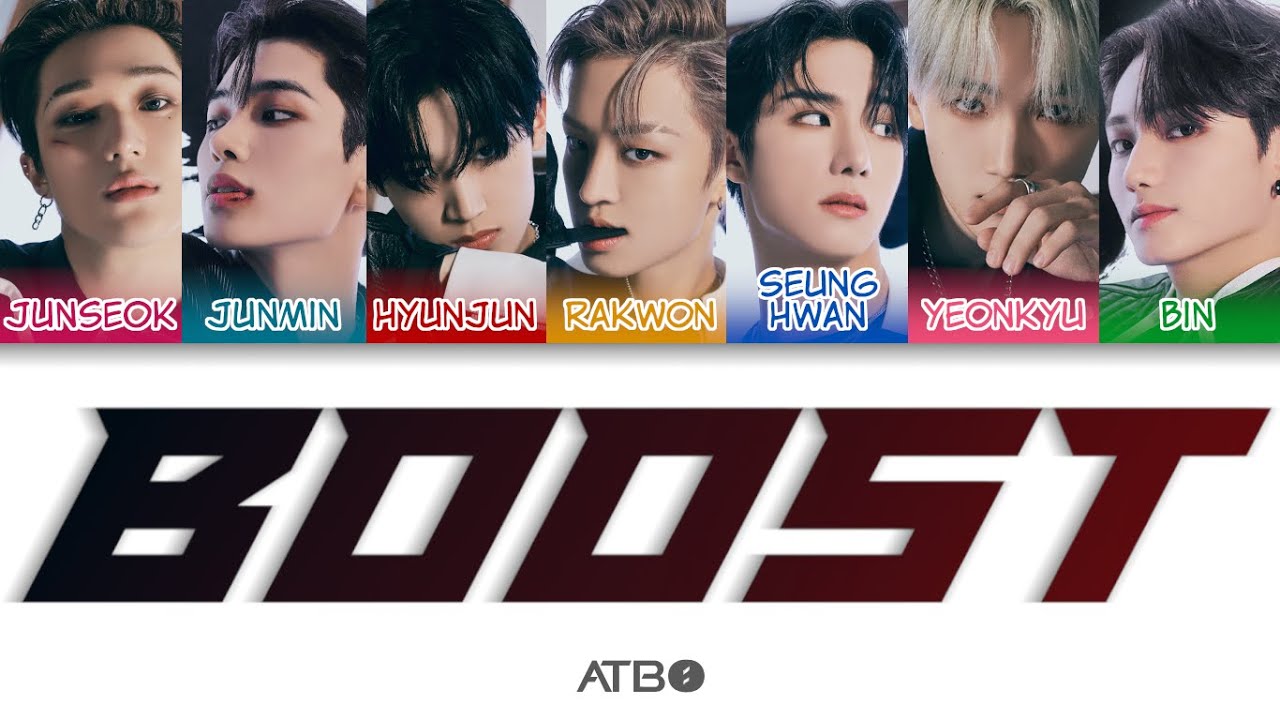 ATBO(에이티비오) - Boost Color Coded Lyrics (han/rom/eng)