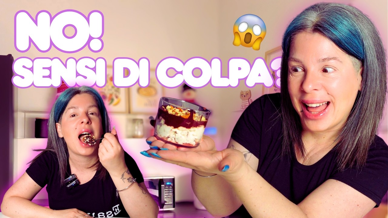 NO SENSI DI COLPA? 😱🍫 Coppa Ricotta e Cacao | facile, sana e la mangiamo insieme!