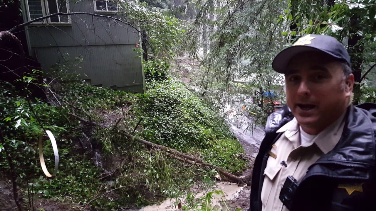 Mudslide in Monte Rio (Derek Moore)