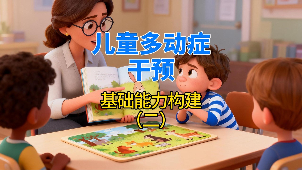 【儿童注意力缺陷多动障碍】儿童多动症干预之基础能力构建（二）#多动症 #中國醫 #儿童康复