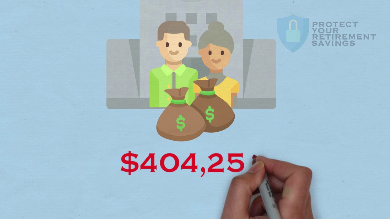 Protect Your Retirement Savings Animated Video Explainer