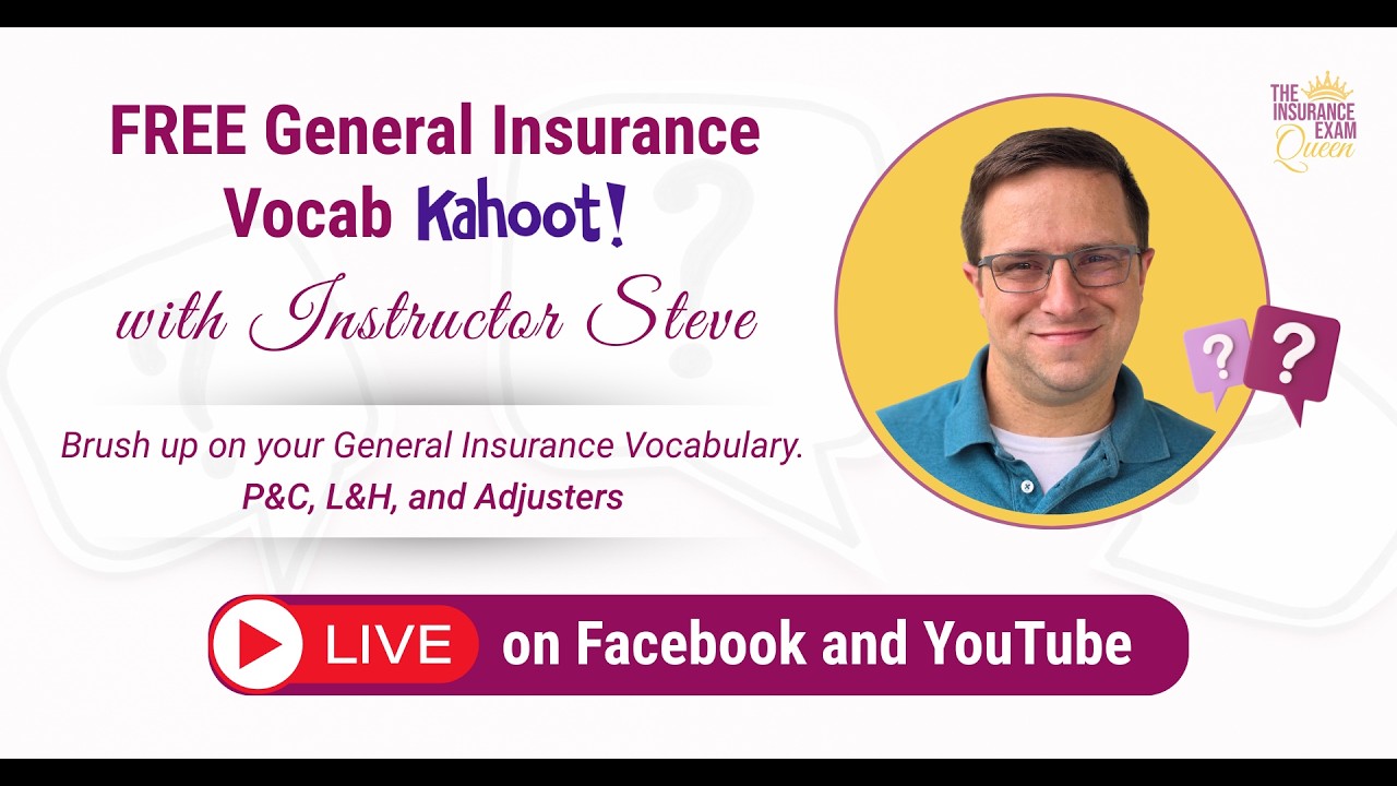 FREE General Insurance Vocab Game