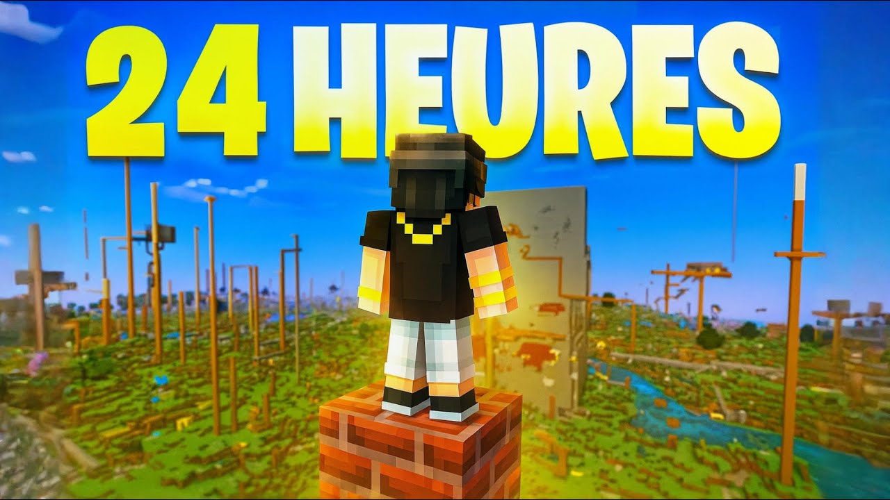 Survivre 24H dans le serveur le plus terrifiant de Minecraft