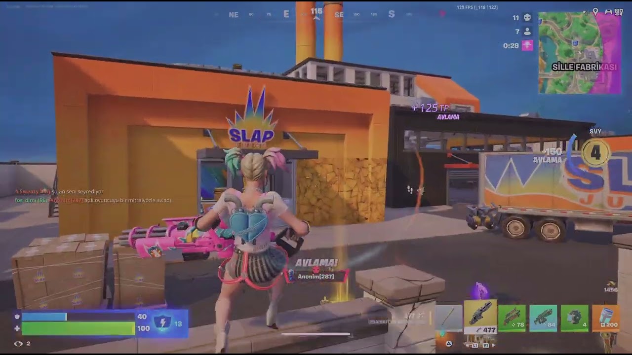 Fortnite_16 kill ve 1.lik