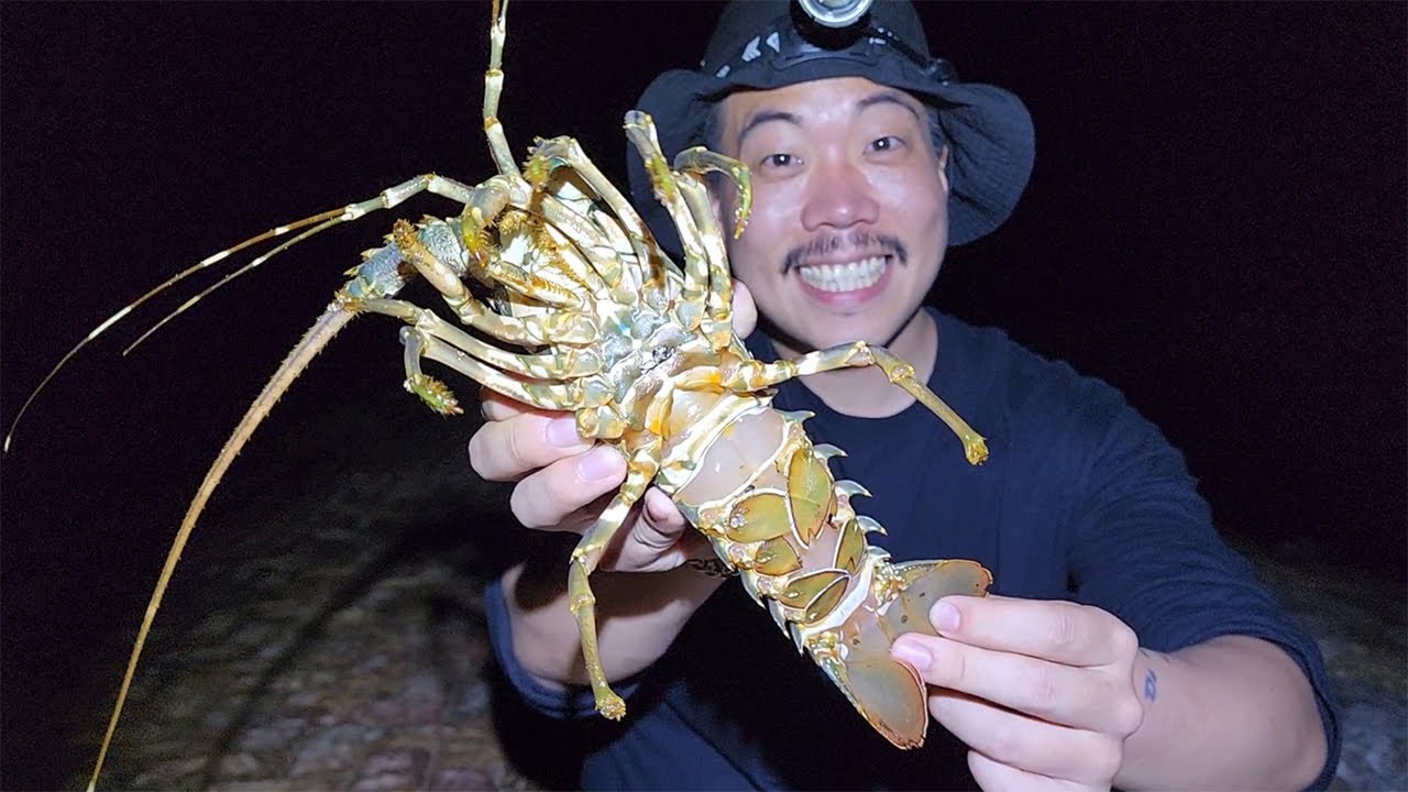 대박입니다!! 크레이피쉬를 맨손으로 잡아서 먹어보겠습니다!
