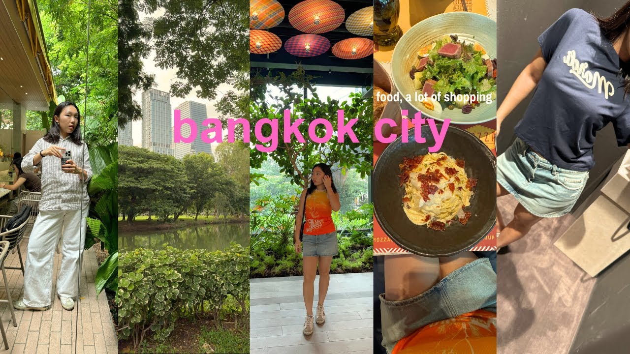 im just a gurl | come shopping with me, going around bkk, a lot of good food