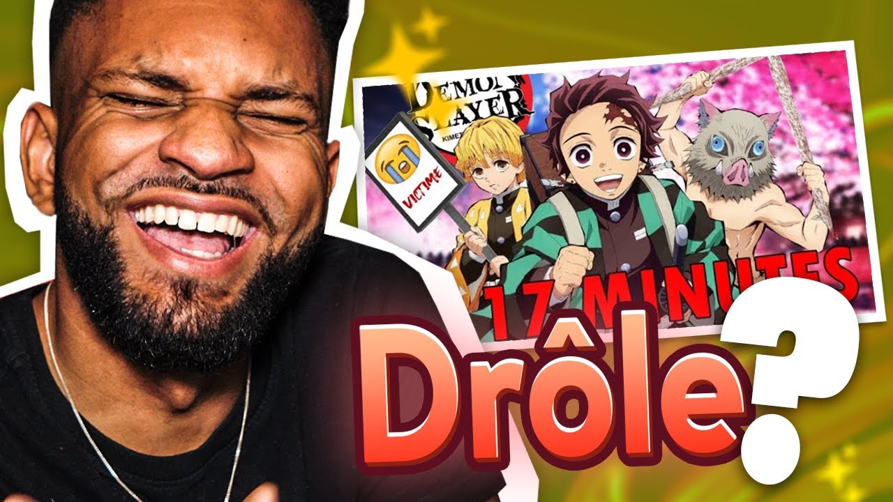 Je RÉAGIS à Demon Slayer EN 17 MINUTES de Re: Take