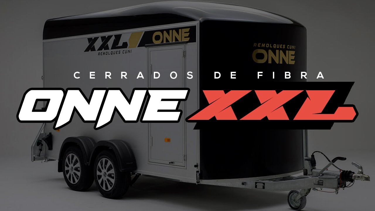 REVIEW: Remolque de fibra cerrado en aluminio ONNE XXL