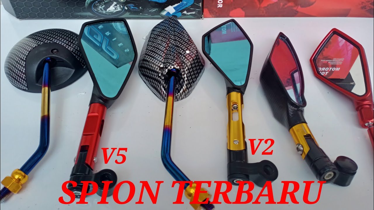 Spion Tomok dan spion karbon model terbaru REVIEW