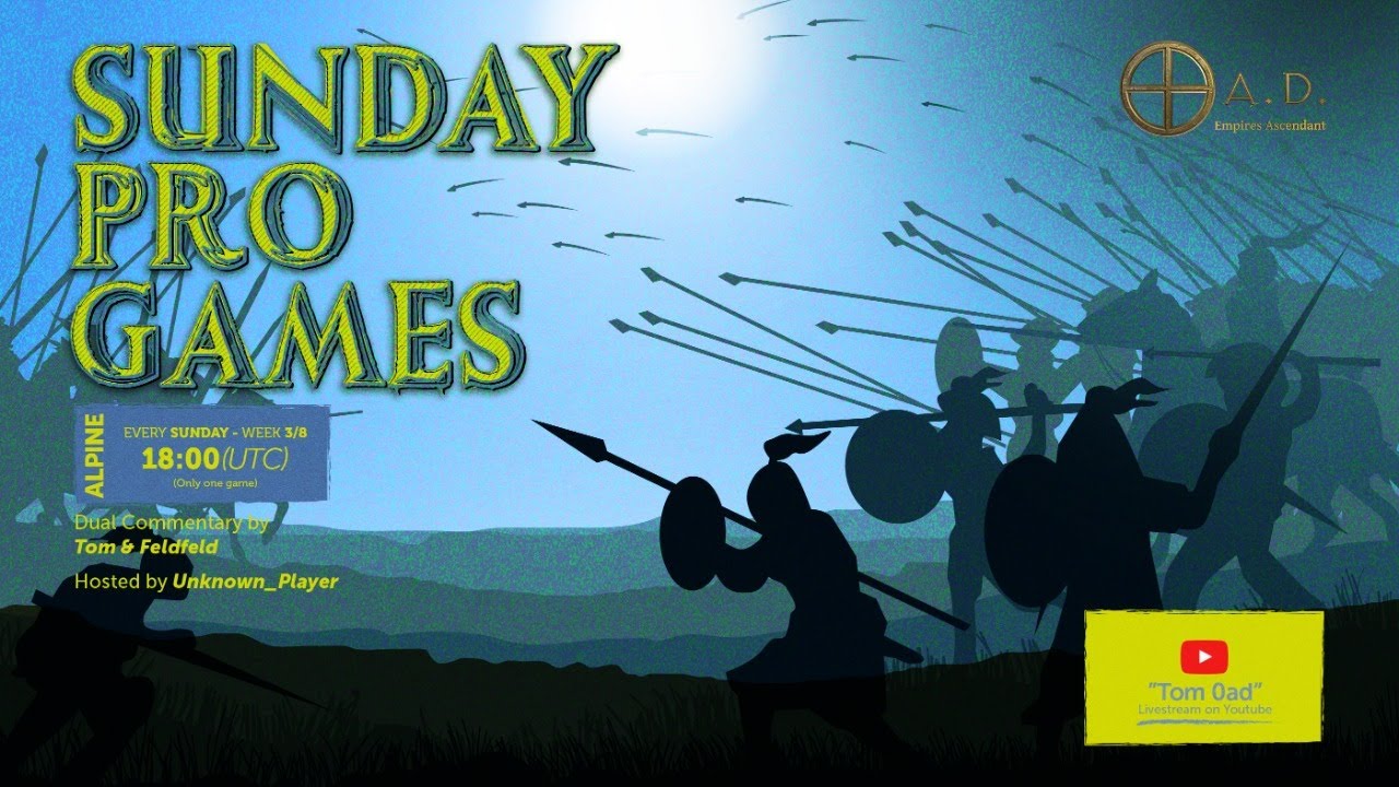 Tom 0AD - Sunday PRO Players League 05/05/2019 (with FeldFeld)