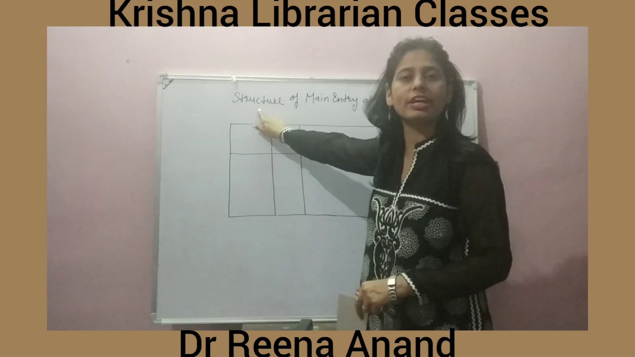 (Lecture -11) Structure of Main Entry of Classified Catalogue Code (CCC) #PRACTICAL #CATALOGUING