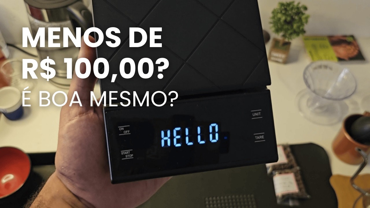 Balança de Café Especial da Shopee: Barata ou Dinheiro Jogado Fora?