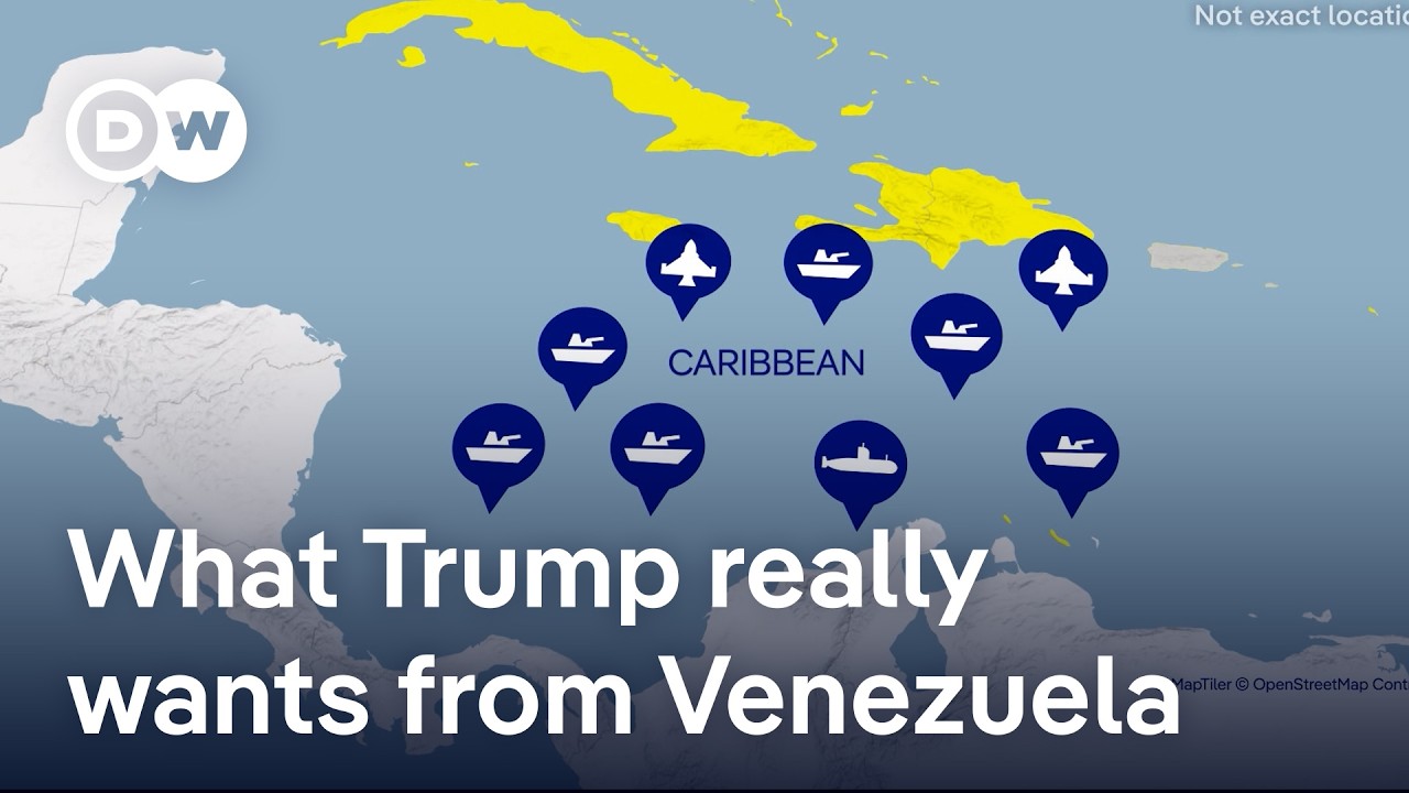 Чего на самом деле хочет добиться Трамп своими военными действиями в Карибском море? | DW News