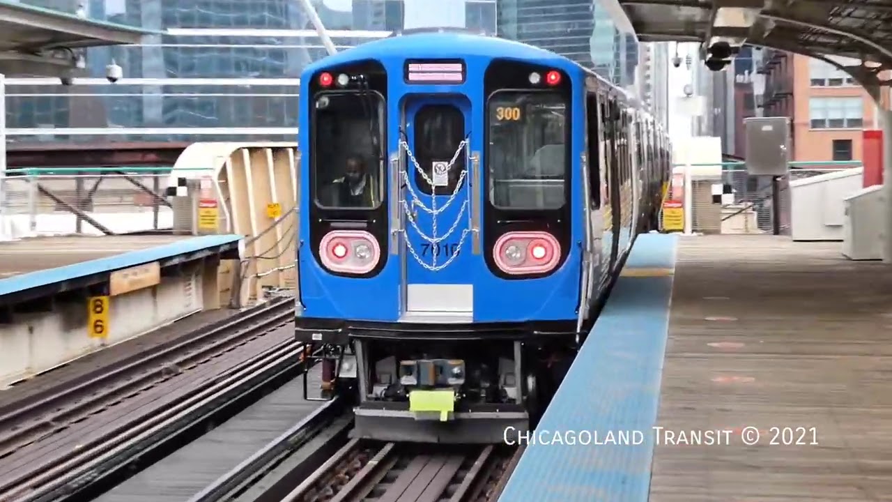 CTA CRRC Sifang 7000 Series Cars Performance Testing on the Pink Line - 1/05/2021