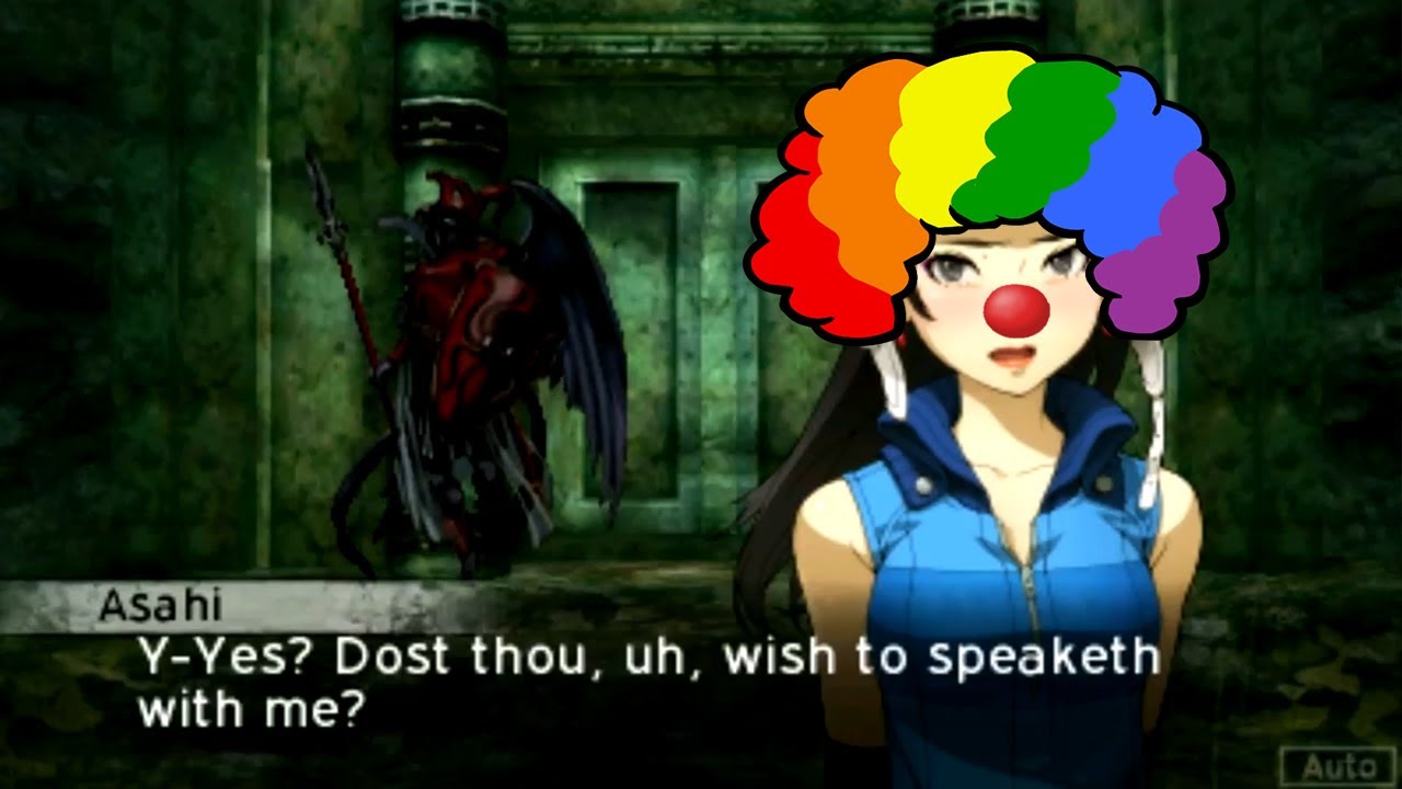 Shin Megami Tensei 4 Apocalypse - You are a Clown